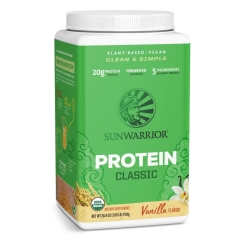 Sunwarrior Organic Classic Protein Vanilla 750 Grams