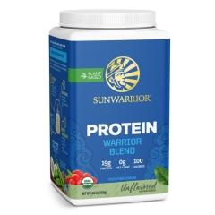 Sunwarrior Warrior Blend Organic Protein Unflavoured 750 Grams