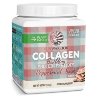 Sunwarrior Collagen Building Protein Peptides Peppermint Bark 175 Gram