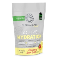 Sunwarrior Sport Active Hydration Strawberry Lemon Twist 210 Grams