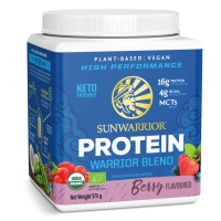 Sunwarrior Warrior Blend Biologische Proteïne Bessen 375 Gram